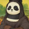 Mona Lisa Inspired Panda Art Paint By Numbers