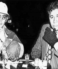 Black and White Movie Comedy Paint By Numbers