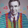 Mister Rogers Television Host Paint By Numbers