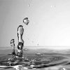 Black White Water Drop Paint By Numbers