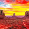 Arizona Desert Sunset Paint By Numbers