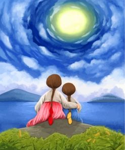 Mother Daughter Bonding Paint By Numbers