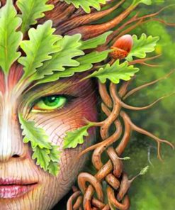 Mother Nature Forest Queen Paint By Numbers