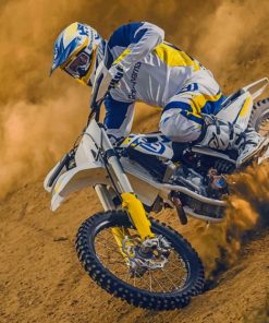 Motocross Biker Adventure Paint By Numbers