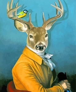 Mr Deer Paint By Numbers