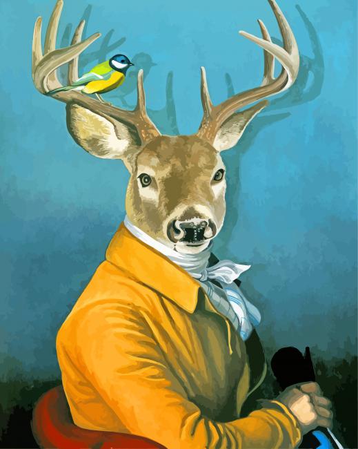 Finalizing Mr Deer Artwork