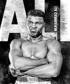 Muhammad Ali Boxing Legend Paint By Numbers