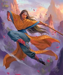 Narset Enlightened Woman Paint By Numbers