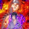 Naruto Sasuke Uchiha Paint By Numbers