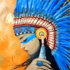 Native American Woman Paint By Numbers