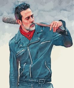 Negan Walking Dead Paint By Numbers