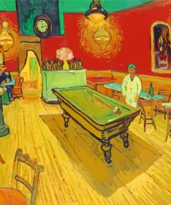 Vincent Van Gogh Night Cafe Paint By Numbers