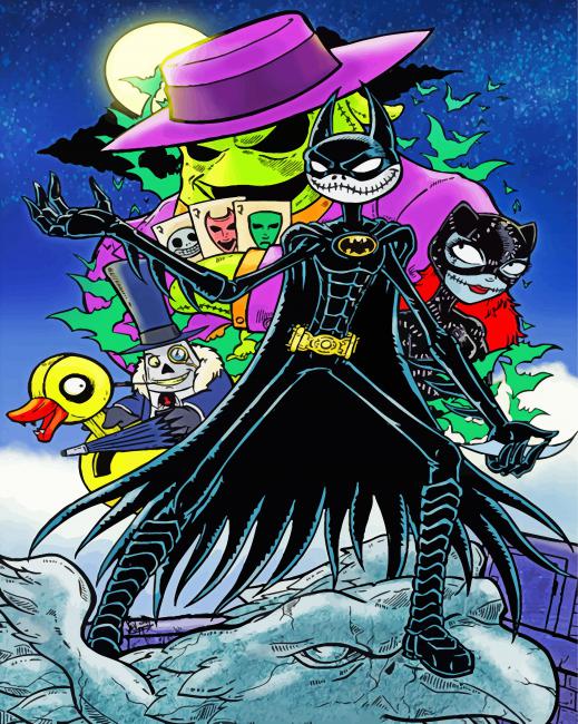 Finalizing the Nightmare Before Christmas artwork