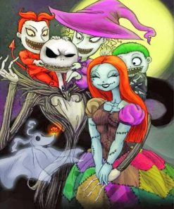 Jack Skellington Paint By Numbers