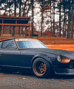 Black Nissan Engine Paint By Numbers