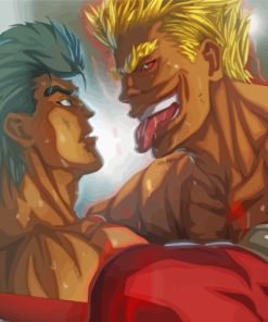 Bryan Hawk Anime Rivalry Paint By Numbers