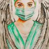 Angel Nurse Wings Paint By Numbers