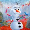 Olaf Christmas Fun Paint By Numbers