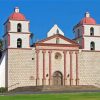Mission Santa Barbara Landscape Paint By Numbers