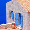 Croatia Beach House Aesthetic Paint By Numbers