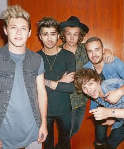 One Direction Pop Star Paint By Numbers