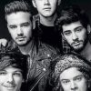 One Direction Boy Band Black and White Paint By Numbers