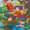 One Piece Anime Art Paint By Numbers