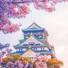 Osaka Castle Park Scenery Paint By Numbers