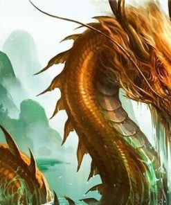 Chinese Dragon Animal Paint By Numbers