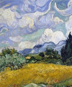 Van Gogh's Wheat Field Paint By Numbers