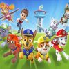 Paw Patrol Cartoon Dogs Paint By Numbers