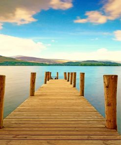 Peaceful Seascape Paint By Numbers