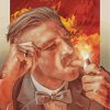 Arthur Peaky Blinders Cigarette Paint By Numbers