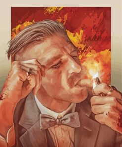 Arthur Peaky Blinders Cigarette Paint By Numbers