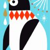 Cute Penguin Paint By Numbers