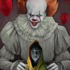 Pennywise Horror Movie Paint By Numbers