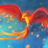 Mythical Phoenix Bird Paint By Numbers