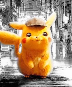 Pikachu Yellow Fun Paint By Numbers