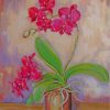 Pink Orchid Kit Paint By Numbers