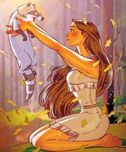 Pocahontas Disney Classic Paint By Numbers