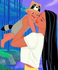 Pocahontas Disney Classic Paint By Numbers