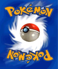 Pokemon Animation Art Paint By Numbers