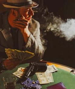 Poker Card Play Paint By Numbers