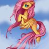 Pony Fluttershy Cartoon Paint By Numbers
