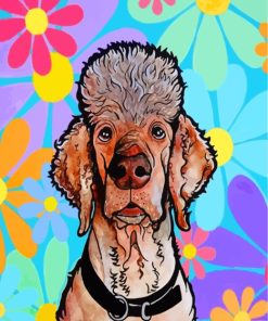 Poodle Dog Paint By Numbers