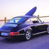 Black Porsche 911 Classic Vehicle Paint By Numbers