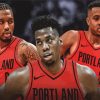 Trail Blazers Basketball Paint By Numbers