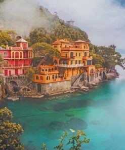 Portofino Mediterranean Charm Paint By Numbers