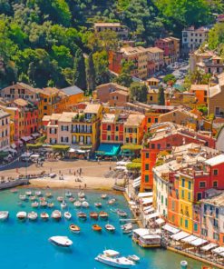 Portofino Italian Landscapes Paint By Numbers