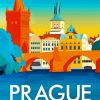 Prague Cityscape Paint By Numbers